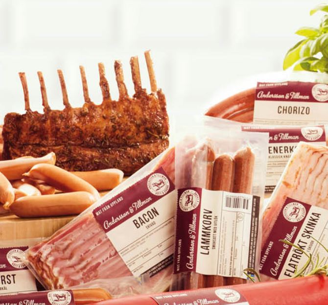 Charkprodukter från Andersson & Tillman